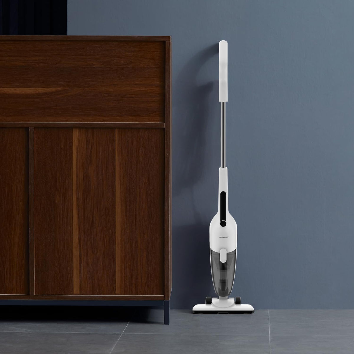 مكنسة كهربائية DEERMA DX 120C (رمادي)