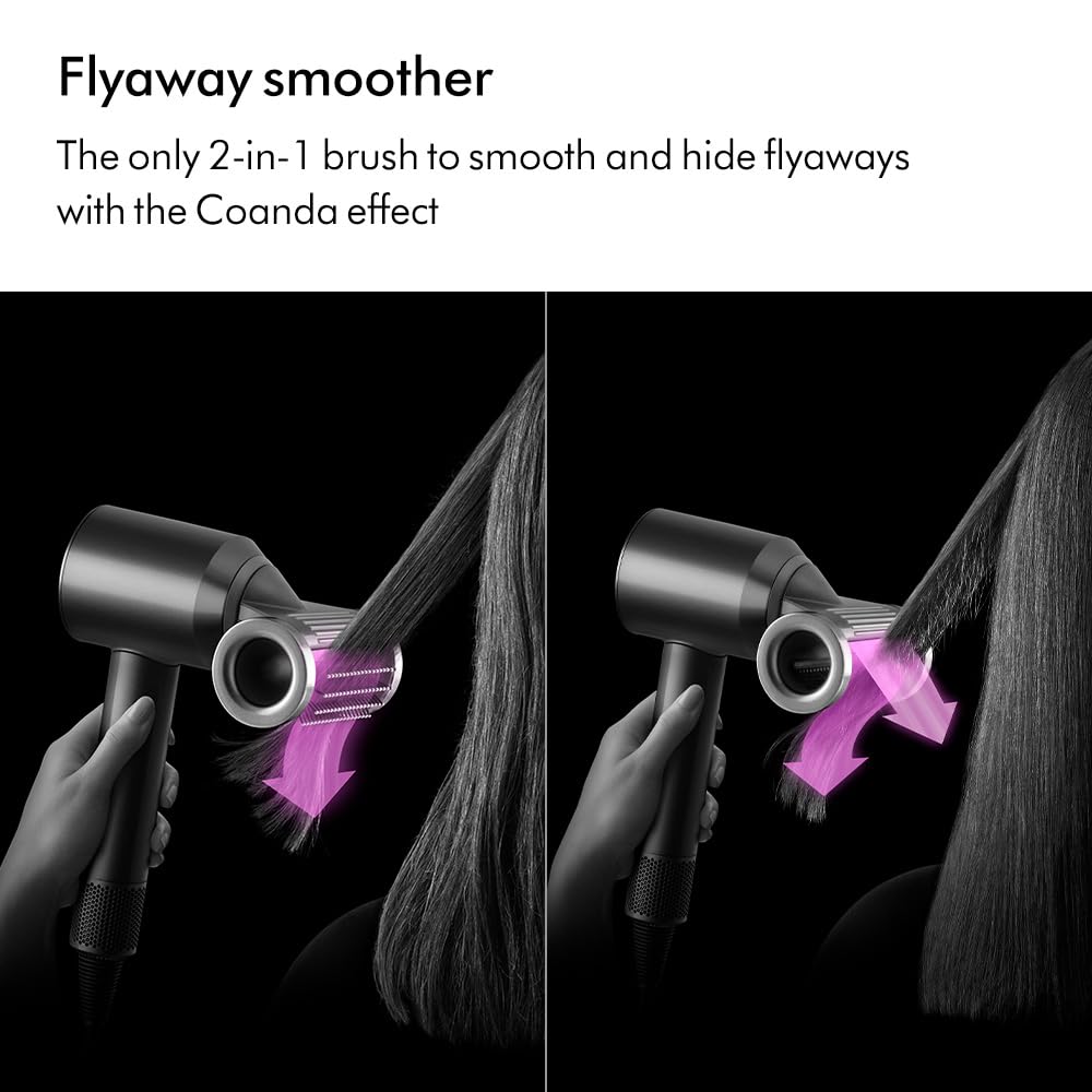 مجفف الشعر Dyson Supersonic Origin عالي السرعة مع ملحقات تصفيف – ألوان متعددة