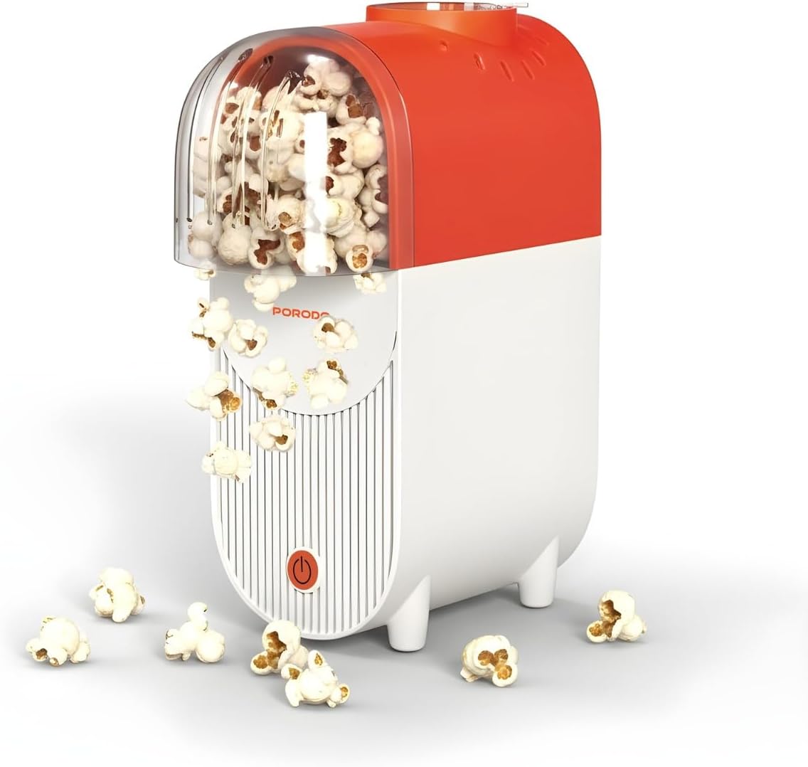 Porodo Lifestyle Popper Hot Air Popcorn Make