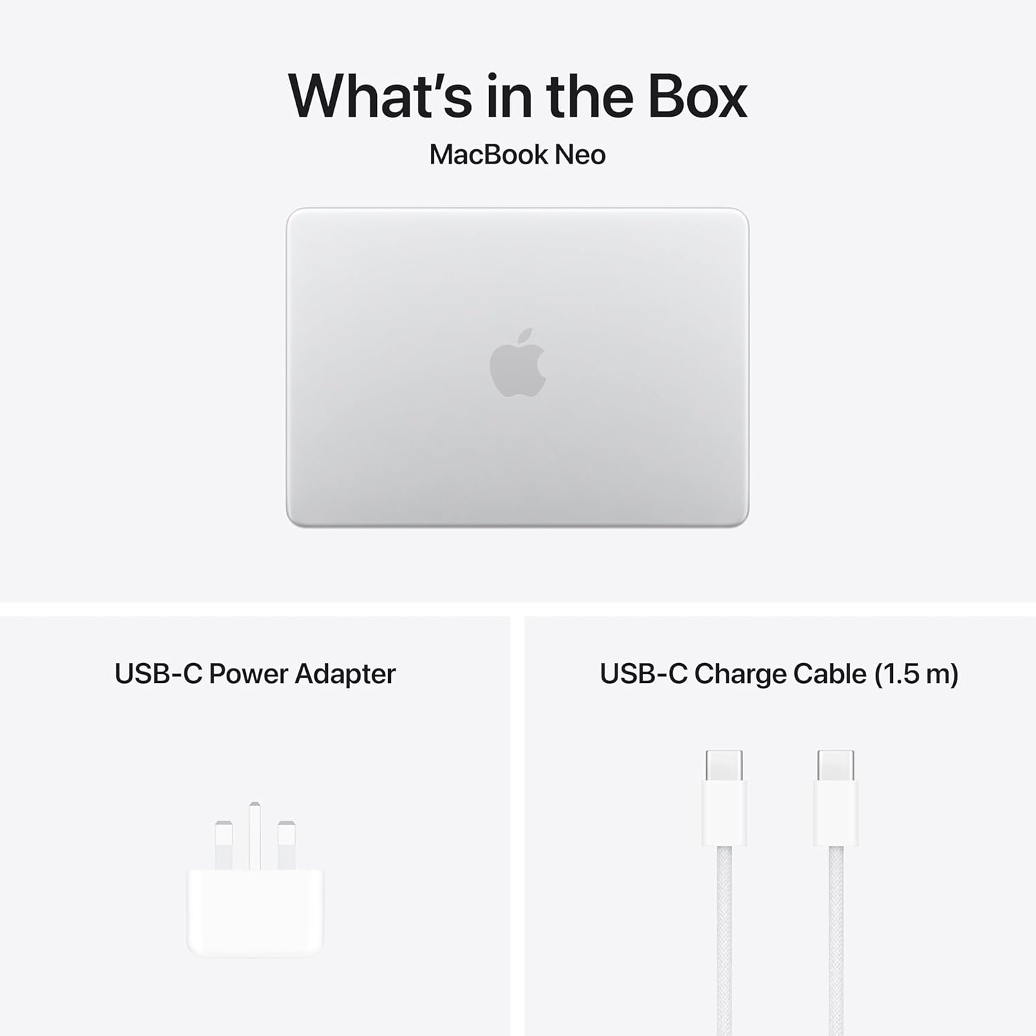 Apple MacBook Neo RAM:8GB  256GB STORAGE (silver)