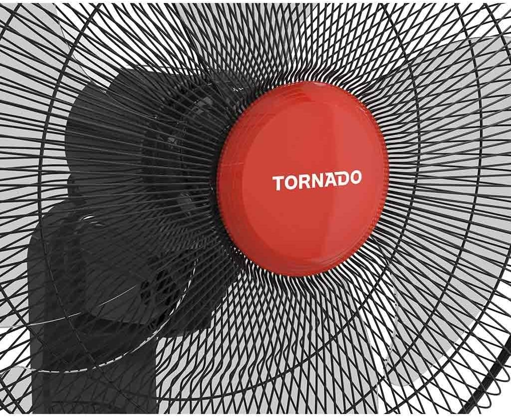 Tornado Wall Fan 18 inch 3 Speed Levels 4 Blades with Remote Control 220 W EPS-18R