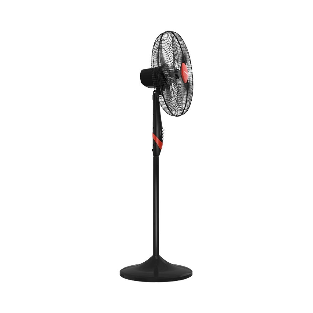 Tornado Stand Fan 18 Inch 4 Blades Black X Red Tsf-18Xw