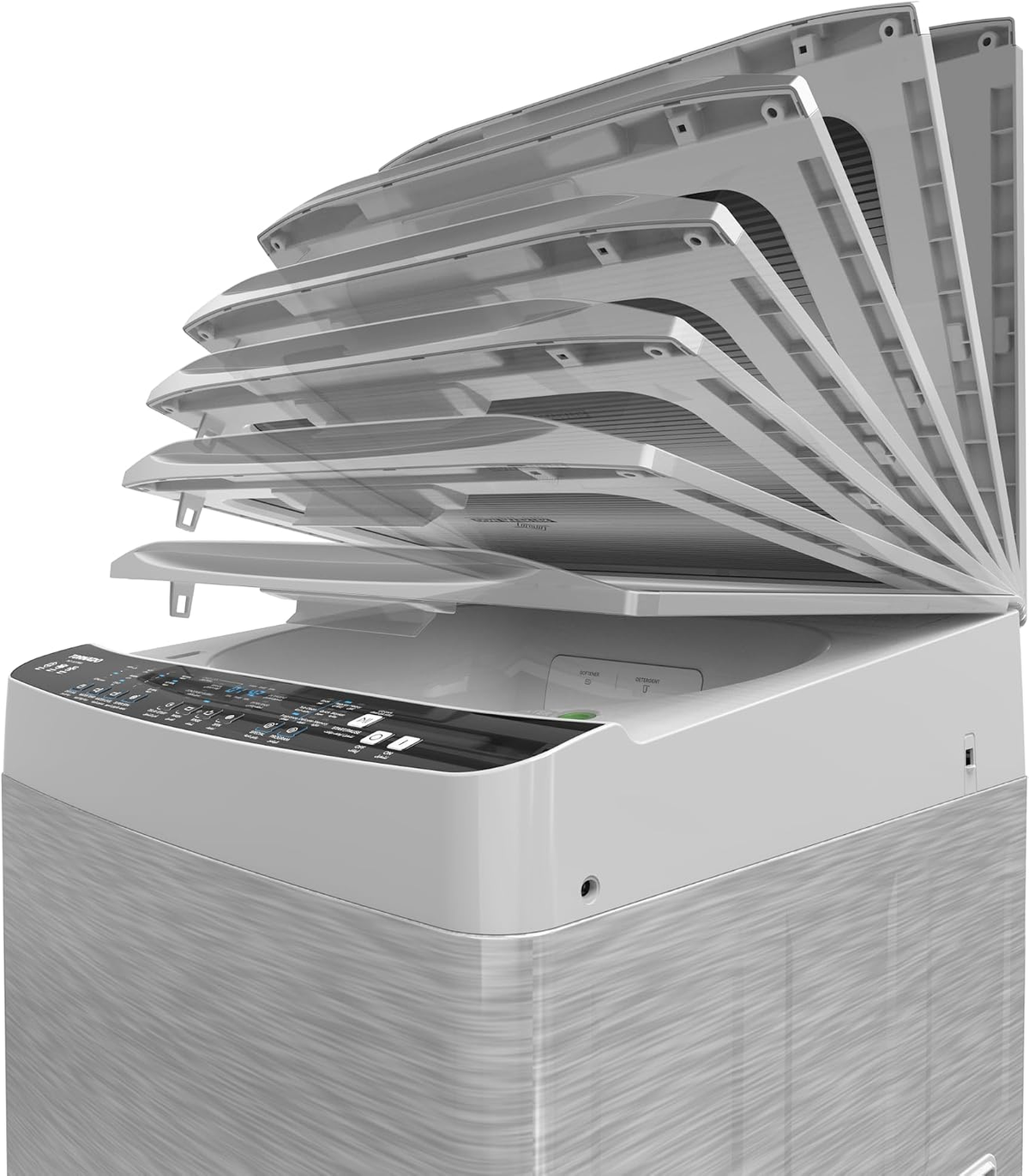 Tornado 17 Kg Top Loading Ddm Inverter Motor Fully Automatic Washing Machine Twt-Tld17Rss