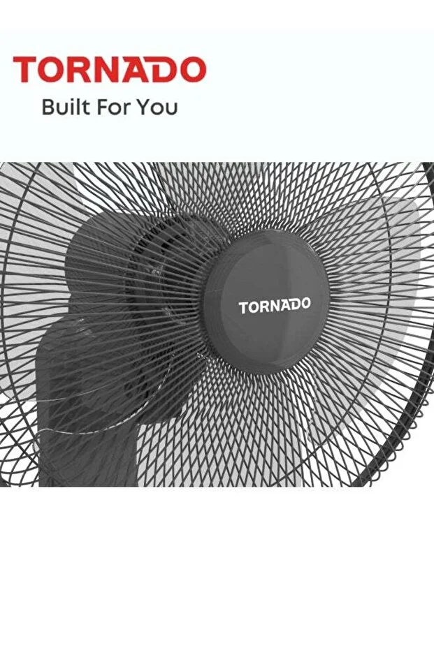 TORNADO Wall Fan 16 Inch 4 Blades Remote Grey EPS-16RG 220 W EPS-16RG grey