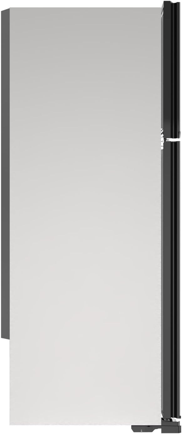 Tornado Refrigerator Inverter No Frost 396 Liter Silver Rf-480Tv-Sl