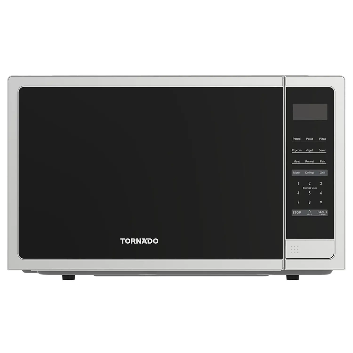 Tornado 42 Liters Digital Microwave Oven 3 In 1 With Grill Function 10 Power Levels 1000W Touch Control Panel Twdg-42-S-E
