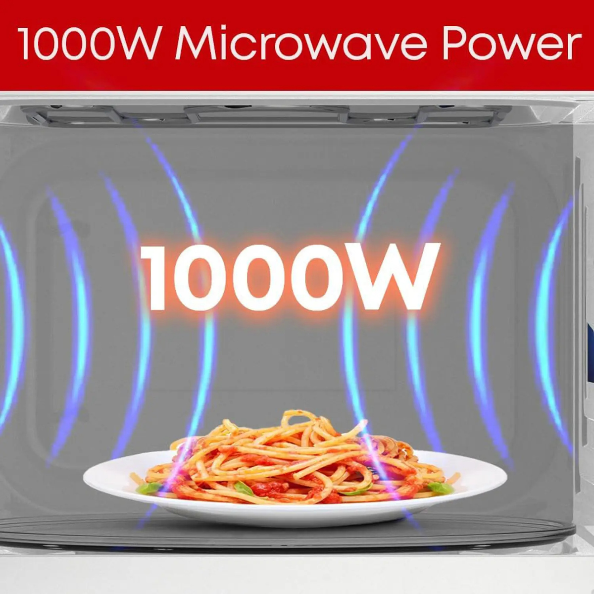 Tornado 42 Liters Digital Microwave Oven 3 In 1 With Grill Function 10 Power Levels 1000W Touch Control Panel Twdg-42-S-E
