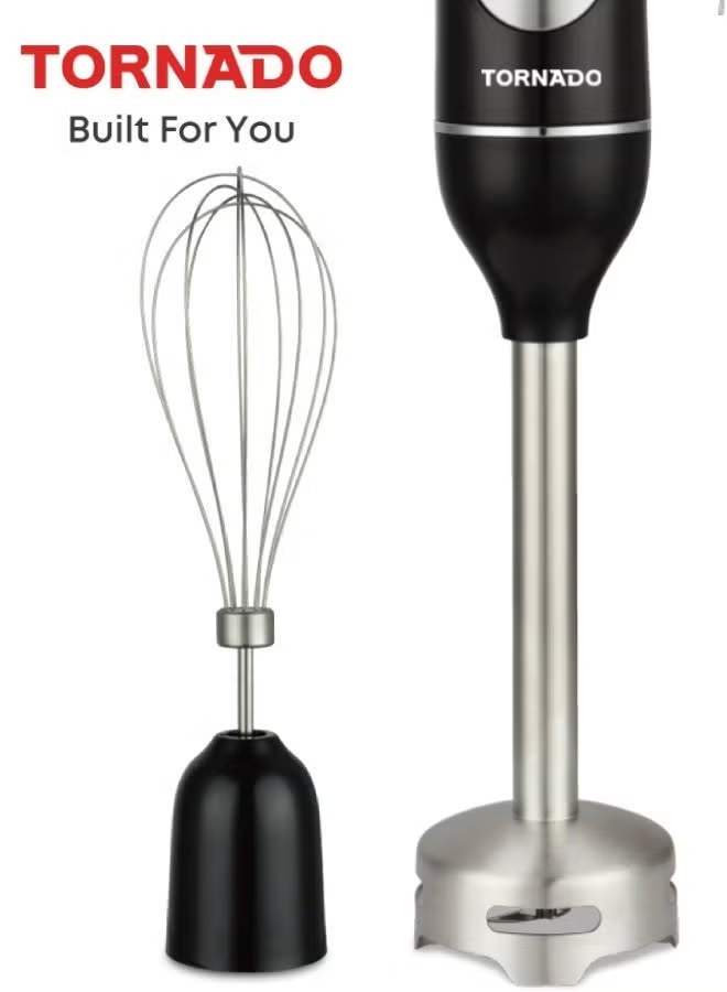Tornado Hand Blender 600W Motor 2 Speeds With Stepless Variable Speed Control Thb5405-Gs