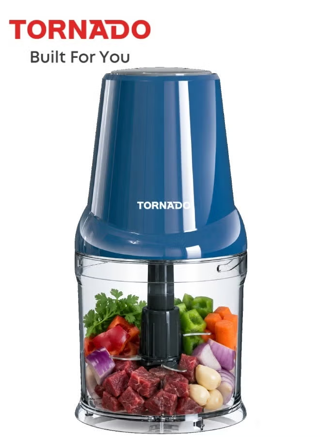 Tornado 500Ml Food Chopper 400W Motor Double S Stainless Steel Blade Tmc393-Gs