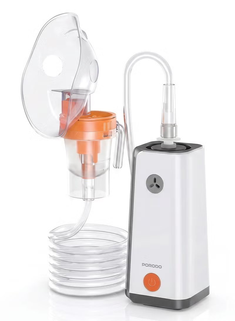 Porodo Liveon Rechargeable Type C Compressor Nebulizer - White