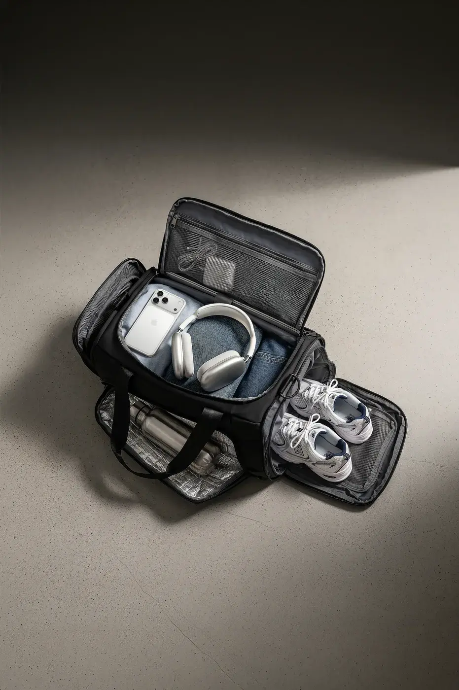 Porodo Multifunctional 3 in 1 Sports and Travle Bag - Black
