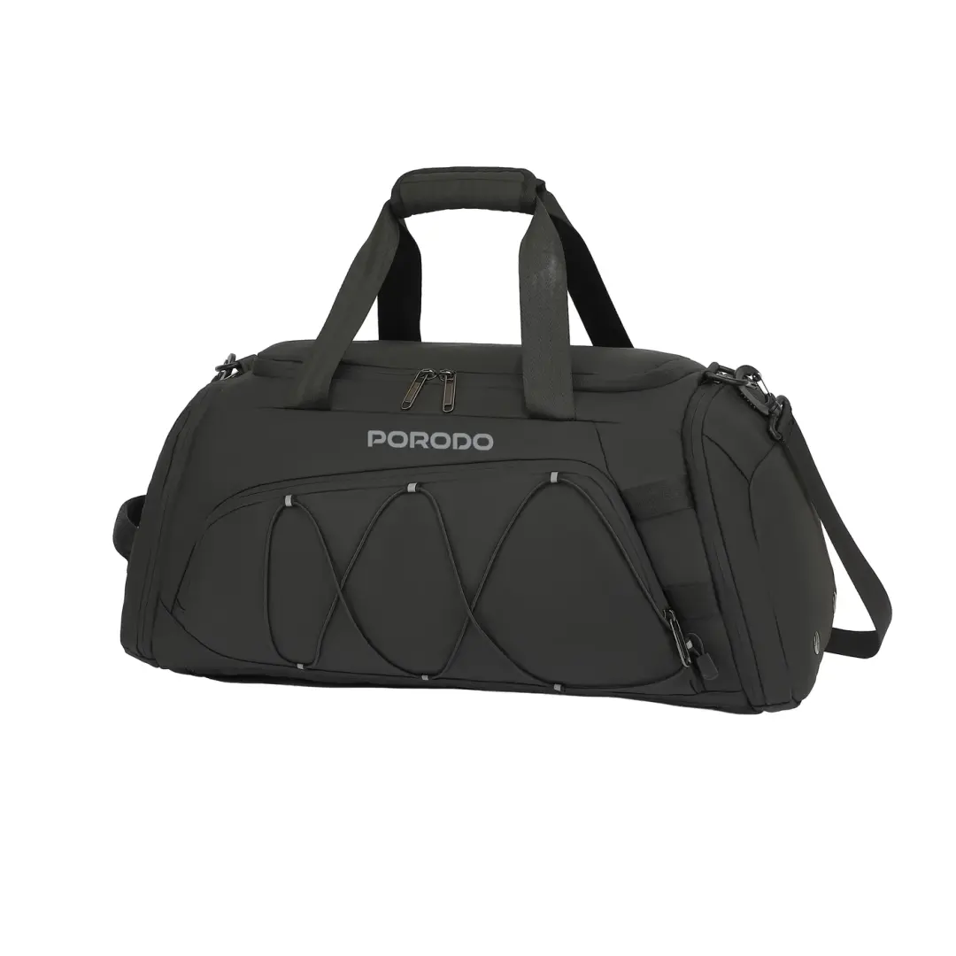 Porodo Multifunctional 3 in 1 Sports and Travle Bag - Black