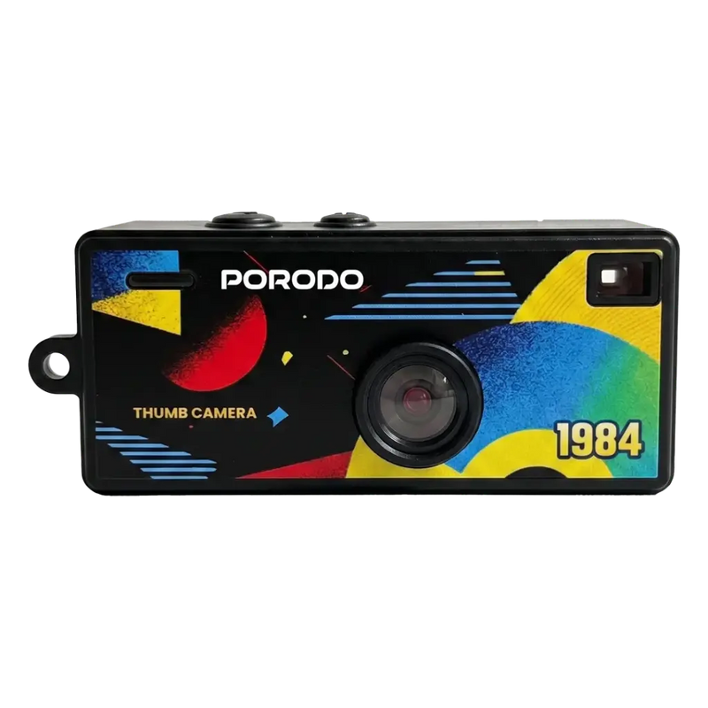 Porodo Lifestyle Memo Thumb-Sized Digital Camera with TF Card Support BLACK