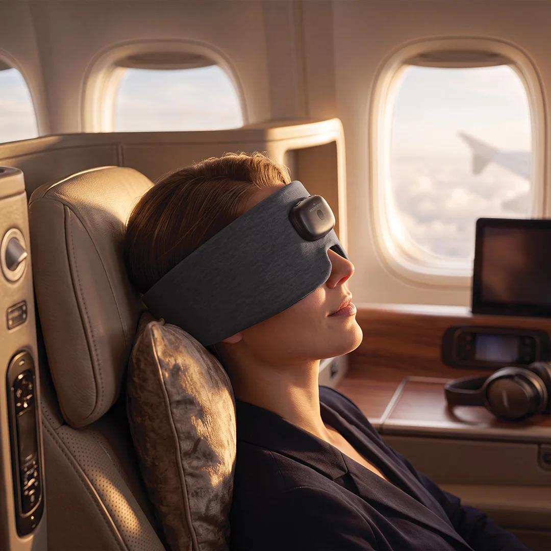 Porodo Lifestyle Heat compress Eye Massager Pad- Grey