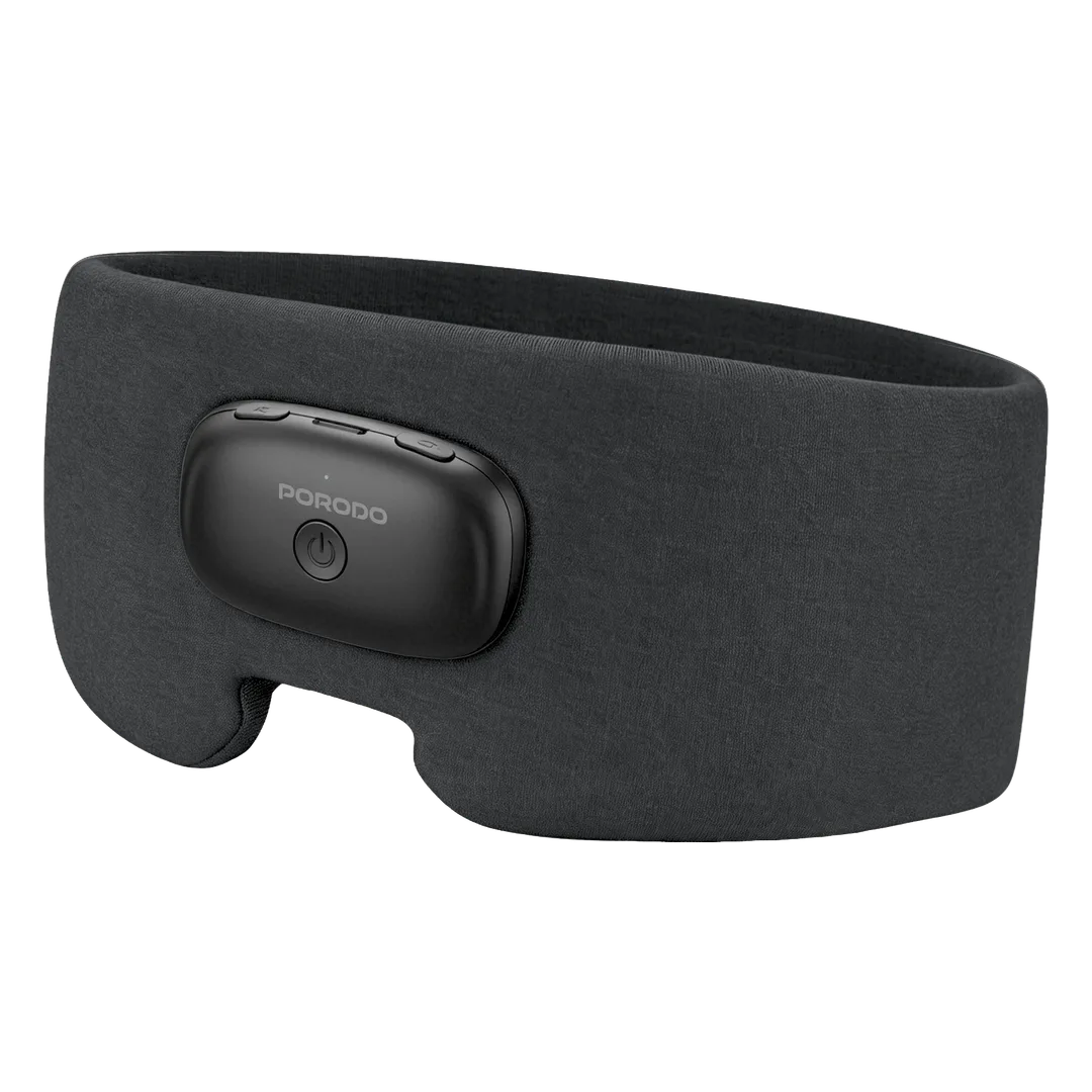 Porodo Lifestyle Heat compress Eye Massager Pad- Grey