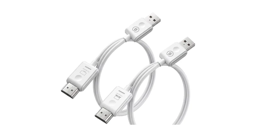 Porodo Wireless HDMI Receiver and Transmitter - White