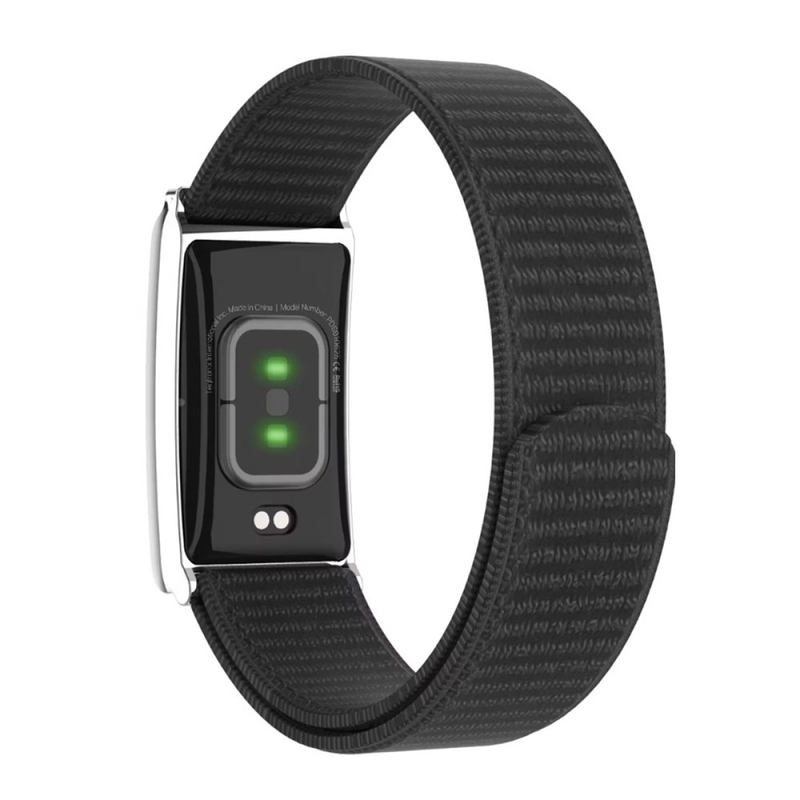Porodo TrackFit Screenless Fitband with Black and Orange Strap