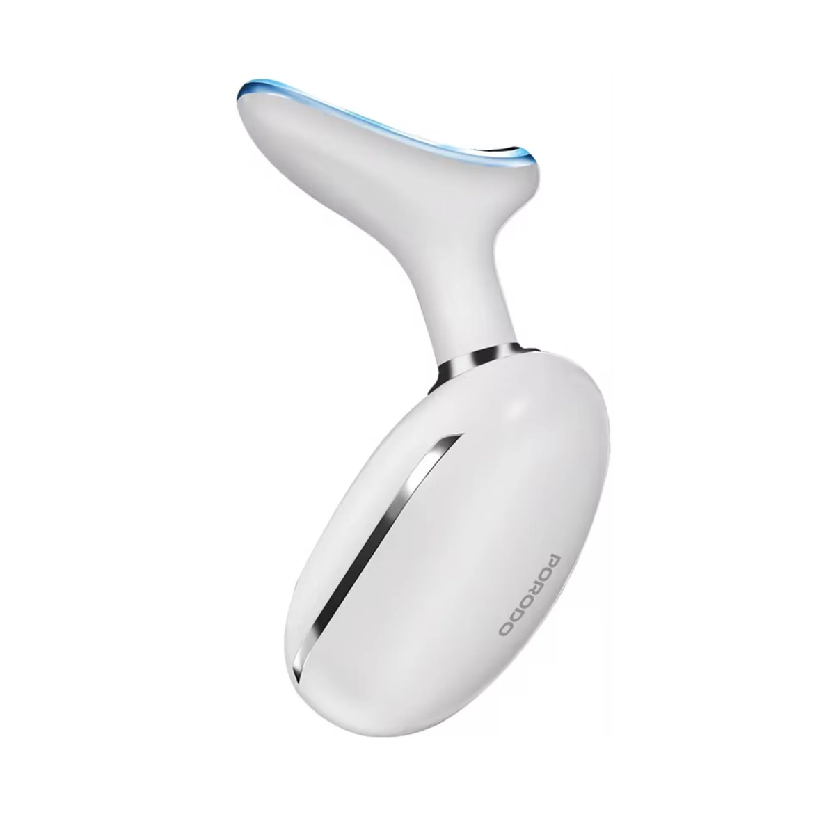 Porodo Lifestyle Face and Neck Massager 400mah with 4 Modes and three LED Lights -White