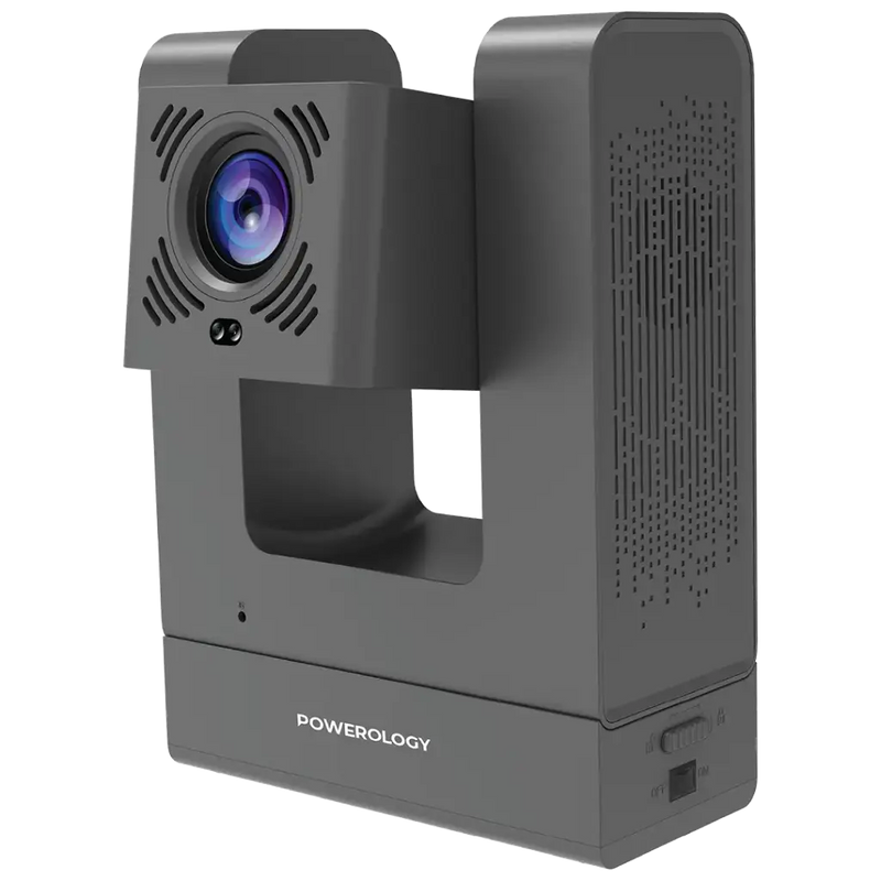 Powerology VisionArc 3" LCD 1920*1080P 300 ANSI Projector with Detachable Battery - Gray