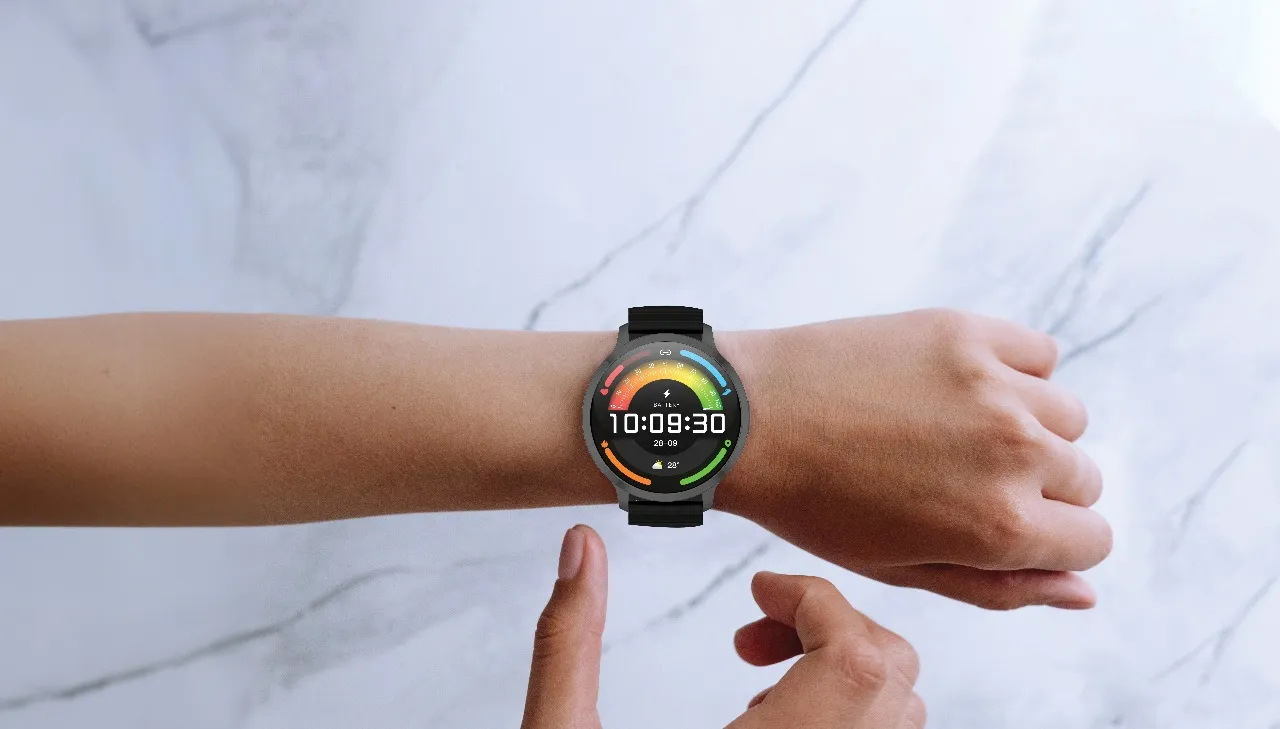 Powerology Aura IPX68 Smartwatch 1.43 AMOLED