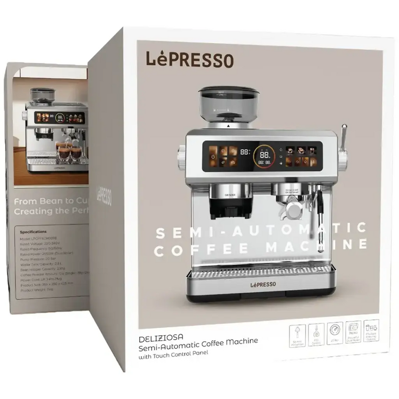 LePresso Deliziosa Dual Boiler Semi Automatic  Coffee Machine
