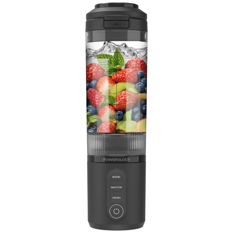 Powerology MagBlend 180W 6-Blade Portable Blender 470ml 2000mAh