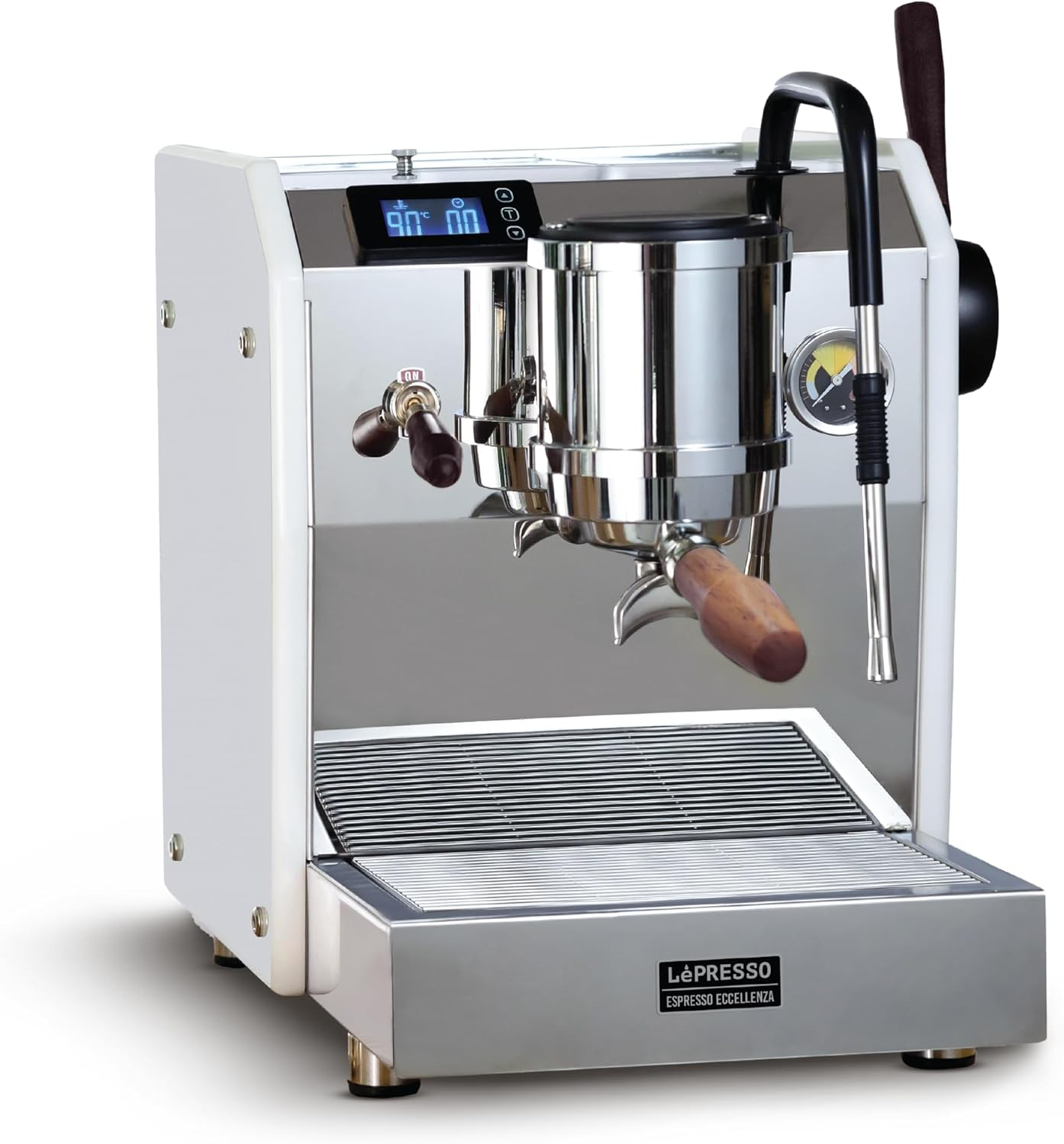 LePresso Espresso Eccellenza Dual Boiler Commercial Coffee Machine - White