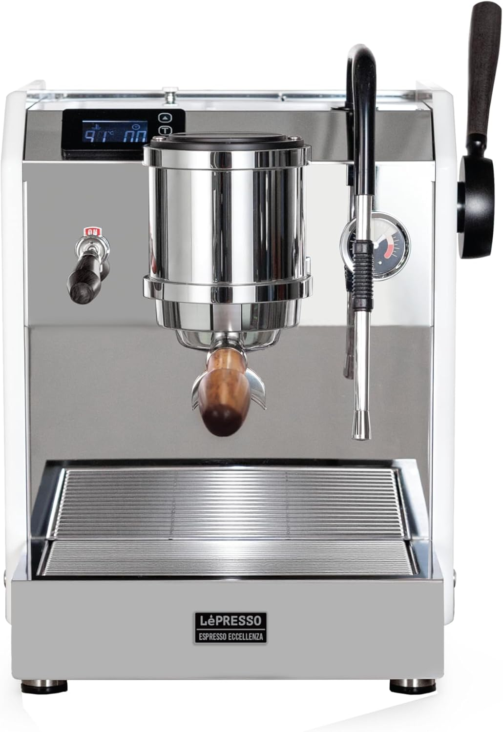 LePresso Espresso Eccellenza Dual Boiler Commercial Coffee Machine - White
