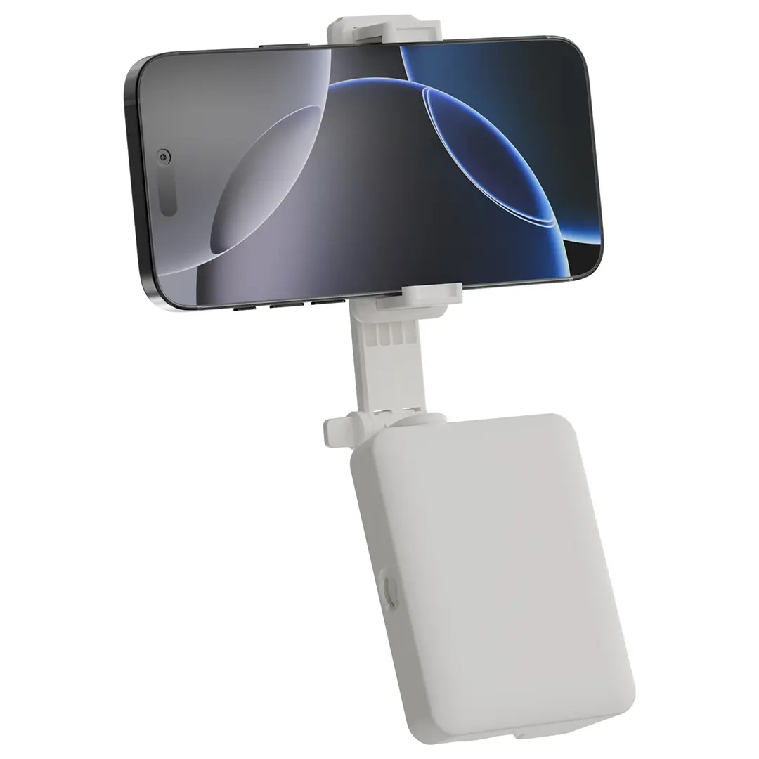 Porodo Selfie Stick with Bluetooth and Fill Light 650mAh