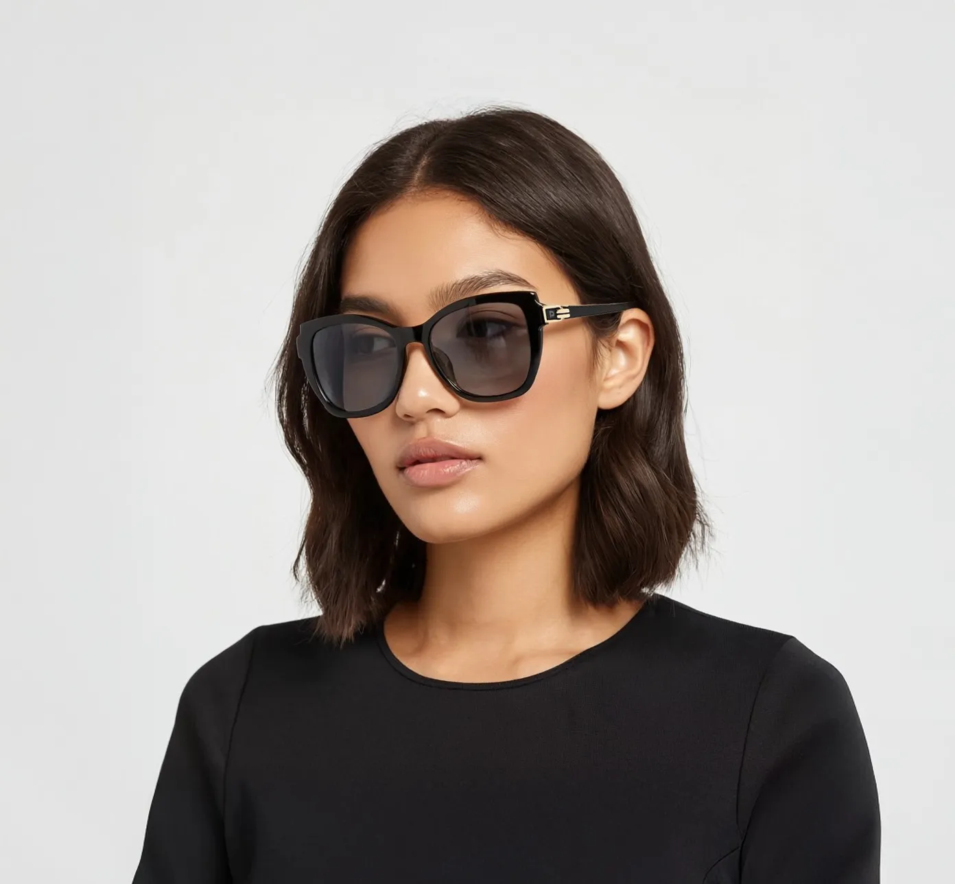 Porodo Lifestyle Trendy Square Frame Sunglass With Polarized Lens