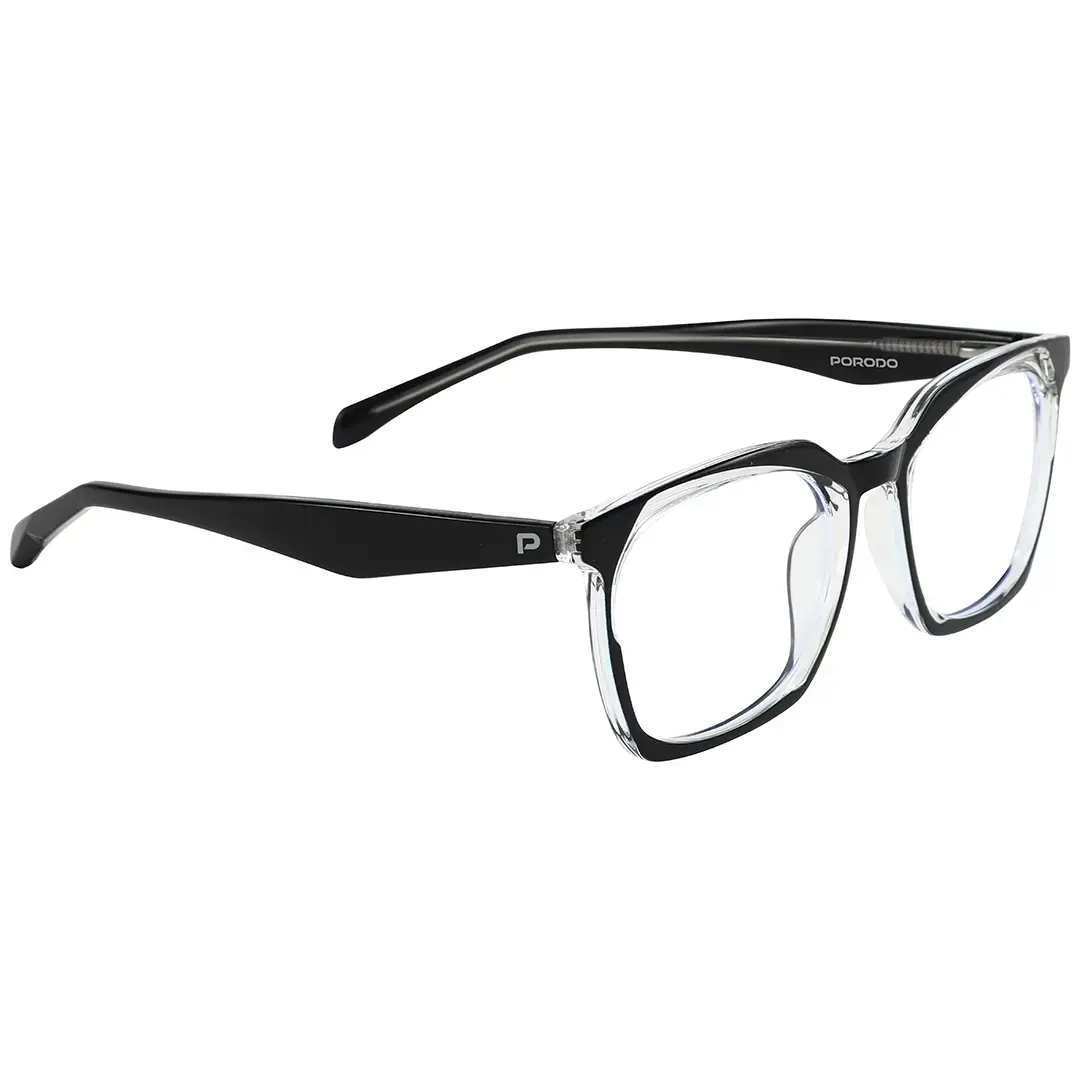 Porodo Perea Lifestyle Classic Square-Frame Anti Blue Light Glass