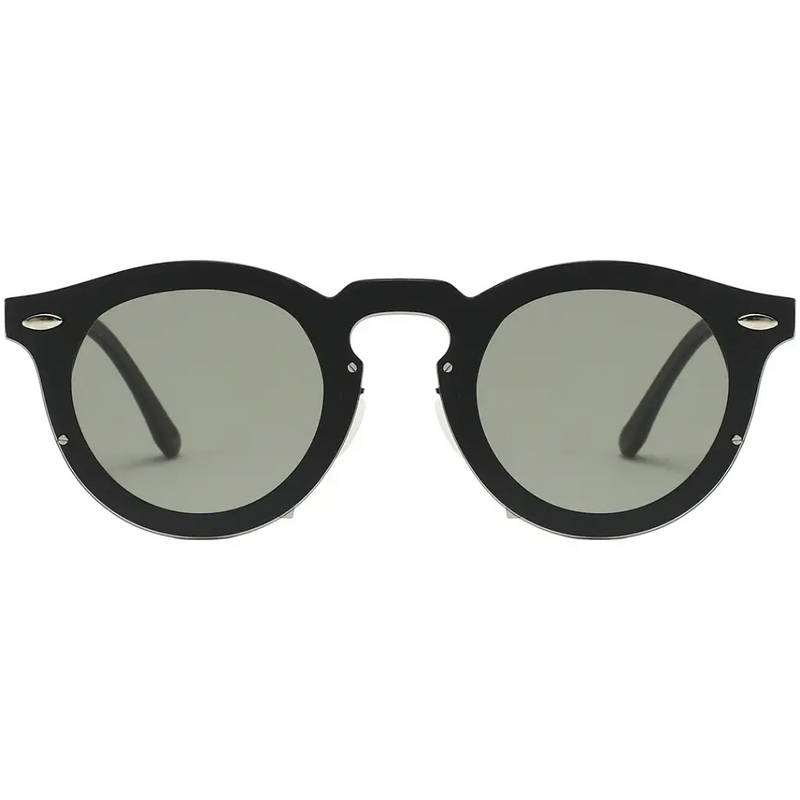 Porodo Dale Lifestyle Retro Round Frame Sunglasses With Manual Adjustable Darkness Control