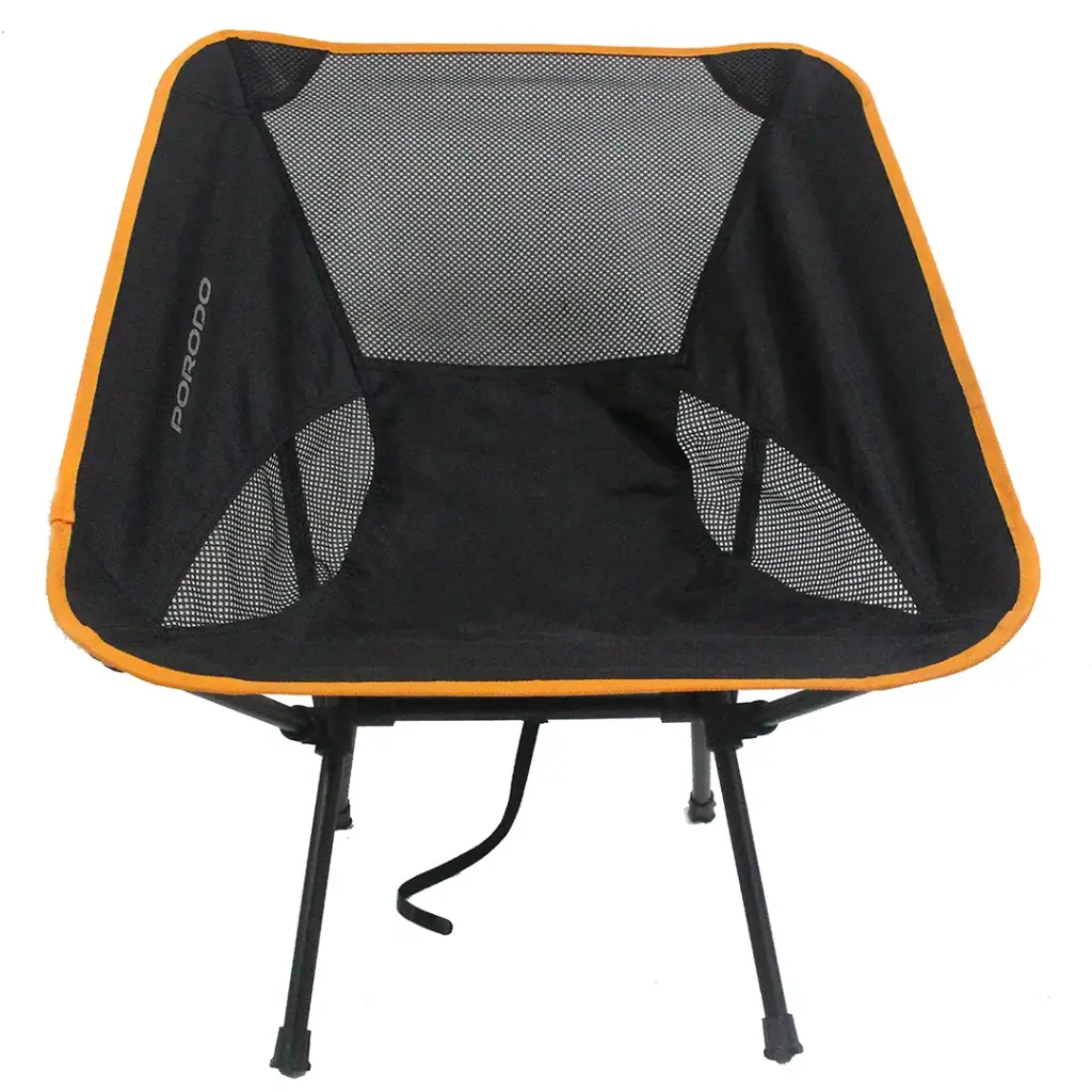 Porodo Lifestyle Mesh Fabric Multifoldable Camping Chair With Pouch