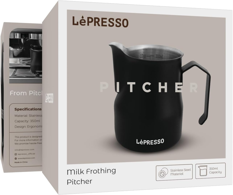 LePresso Frothing 350ml Pitcher