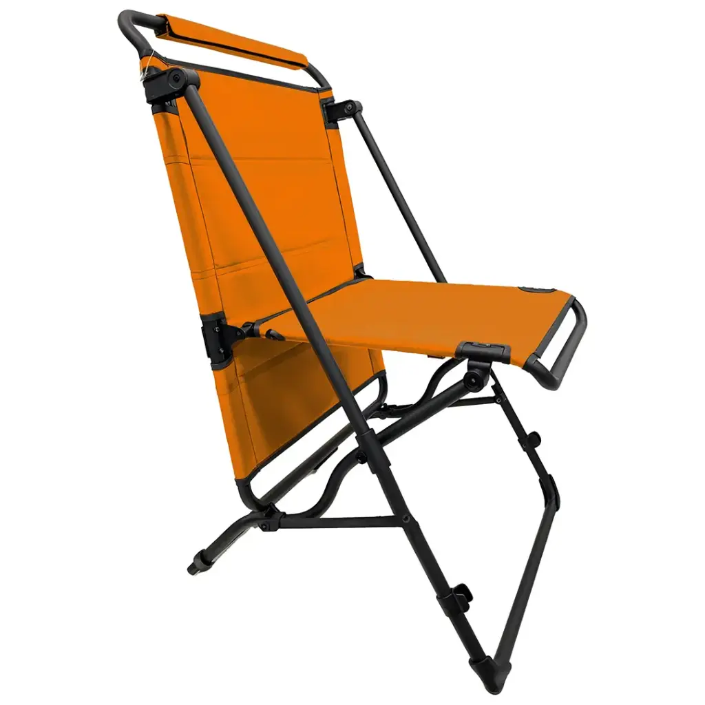 Porodo Lifestyle 2 in 1 Foldable Camping Chair and Table - Orange