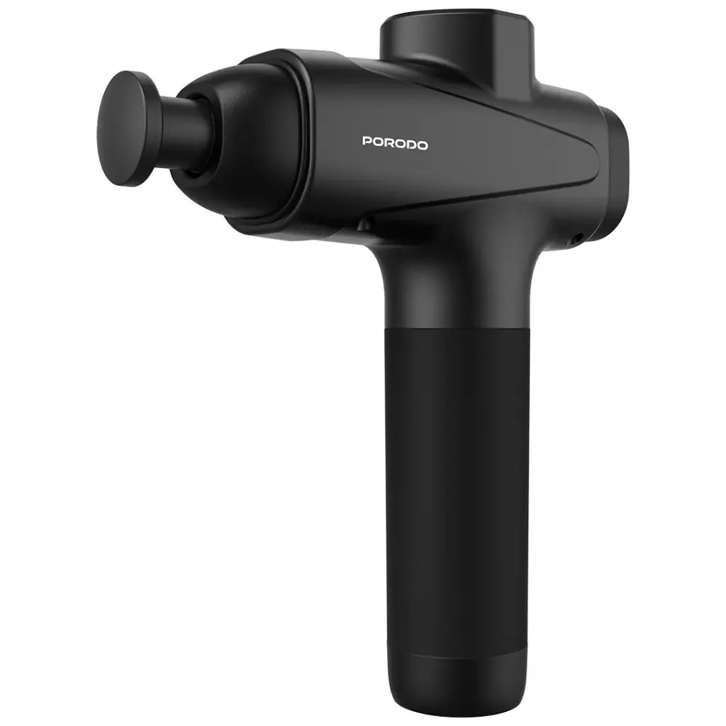 Porodo Lifestyle Multi Head 30 Speed 6 Heads Massager with Touch Display - Black
