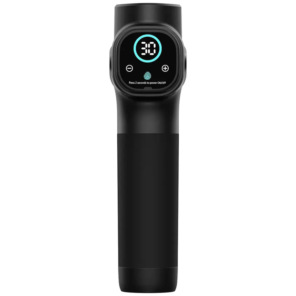 Porodo Lifestyle Multi Head 30 Speed 6 Heads Massager with Touch Display - Black
