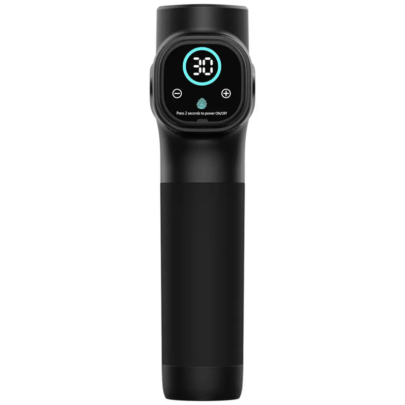 Porodo Lifestyle Multi Head 30 Speed 6 Heads Massager with Touch Display - Black