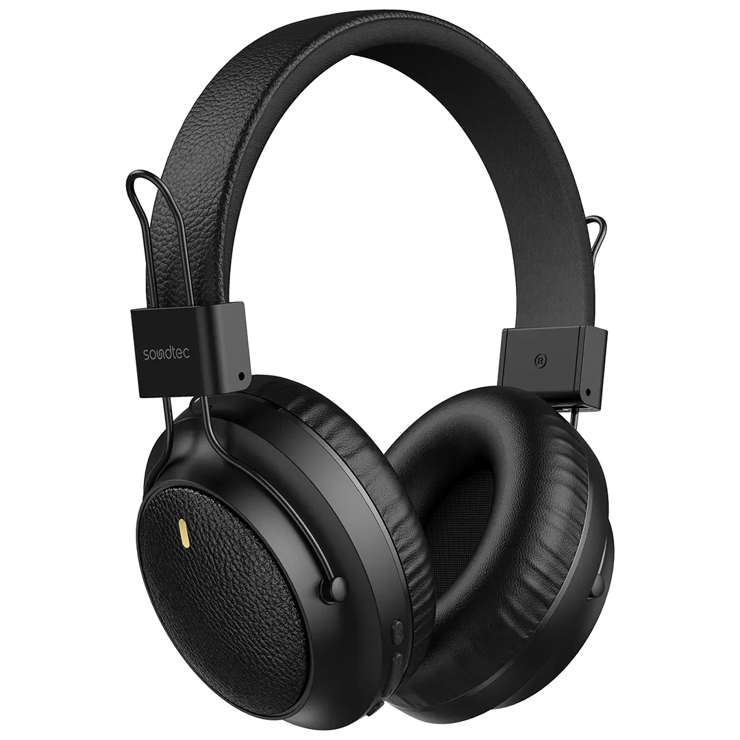 Porodo Soundtec Smooth Touch 400mAh Bluetooth Headphone With Smooth Finish