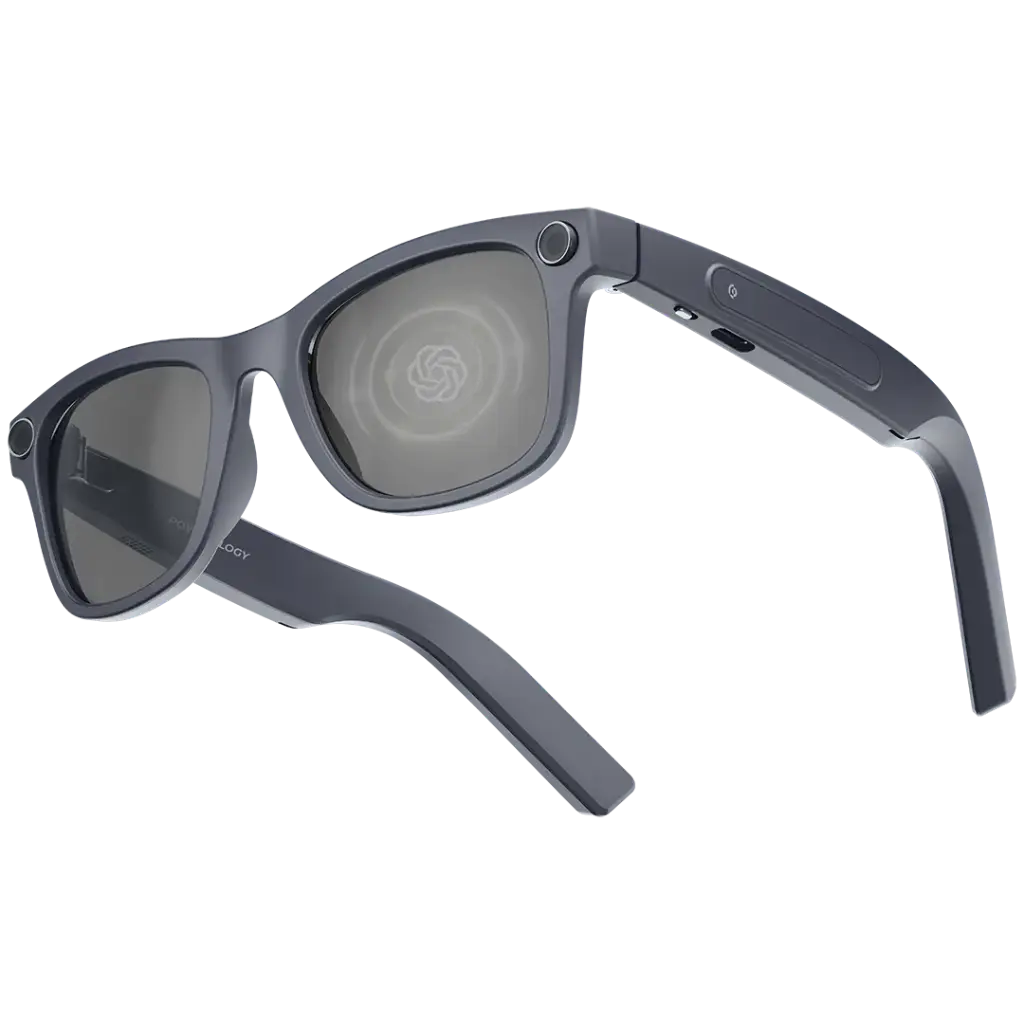 Powerology Paganspo AI Glass with Camera + Audio - Grey