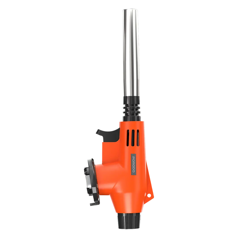 Porodo Lifestyle FlameMaster 14 MM Butane Gas Ligther - Black/Orange