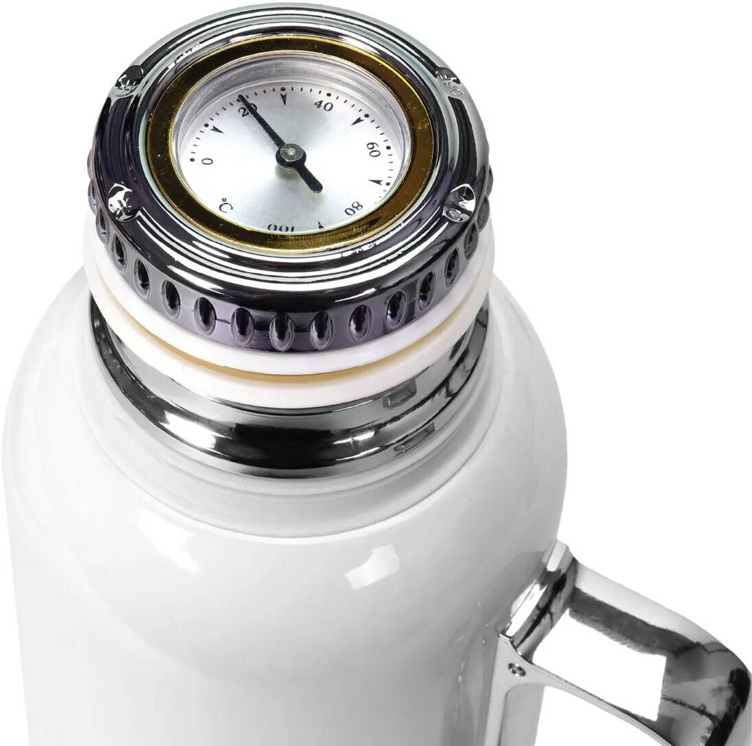LePresso ThermoSense Stainless Steel Insulated Bottle with Temperature Gauge