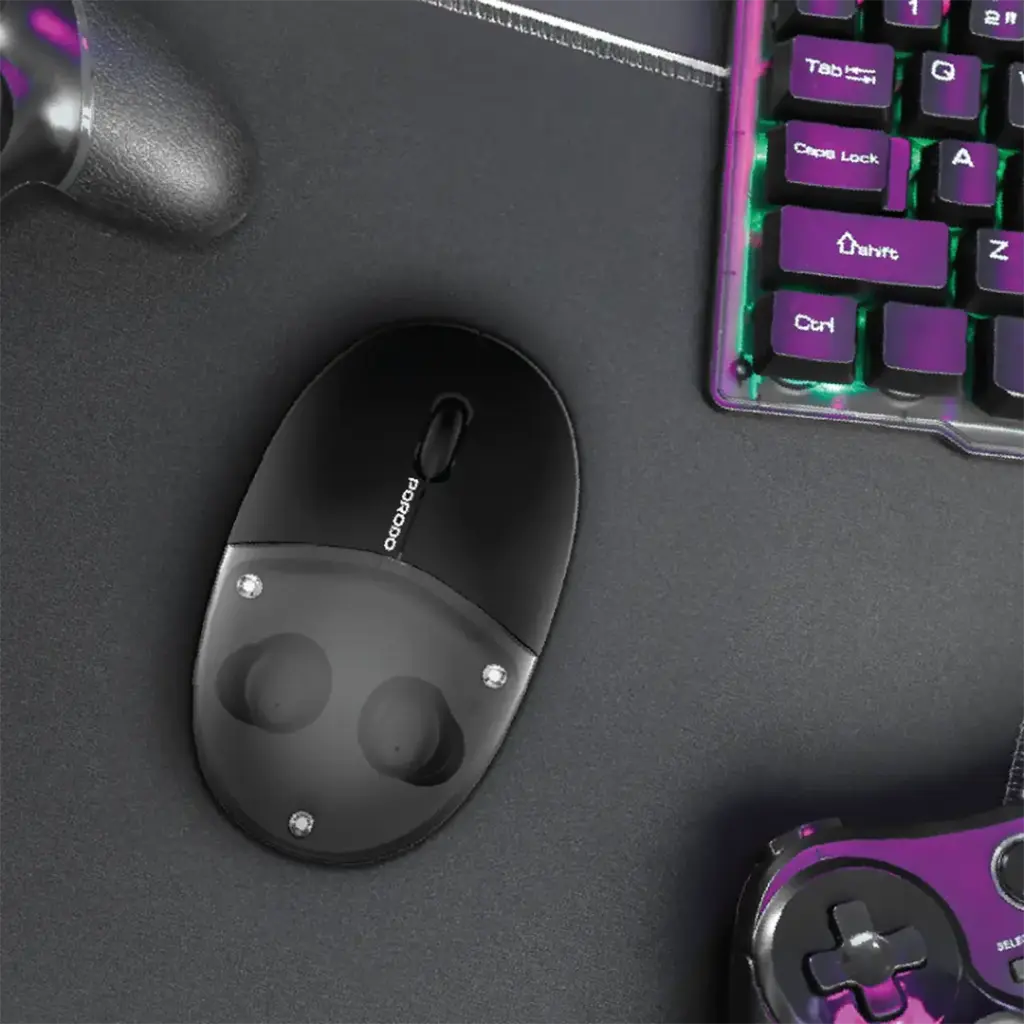 Porodo TWS Earbud Wireless Mouse