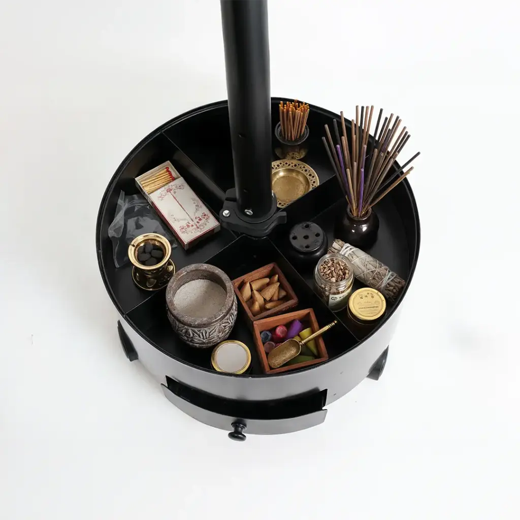 Porodo Lifestyle cloth Hanger with Storage Tray & Wheels