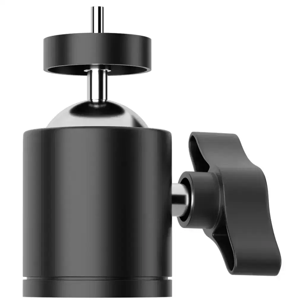 Porodo Lifestyle Vlogging Light with Tripod & Shutter Button - Black