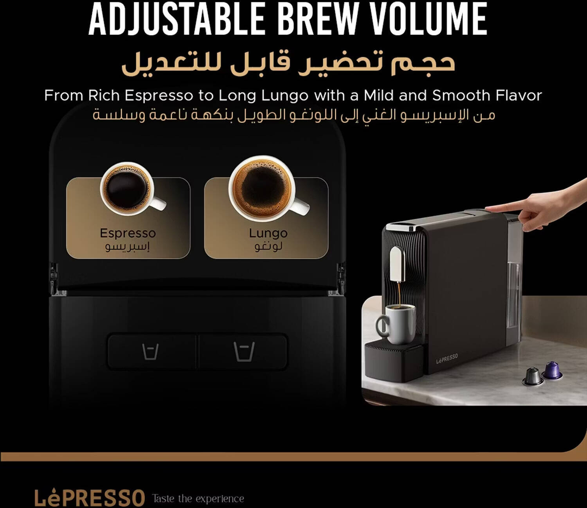 LePresso Baristo Capsule Espresso Maker