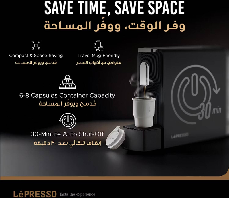 LePresso Baristo Capsule Espresso Maker