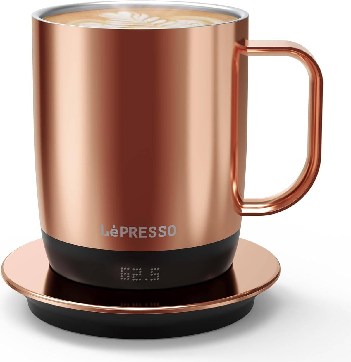 LePresso Aurelio 300ml Ceramic Mug with Temperature Control Base