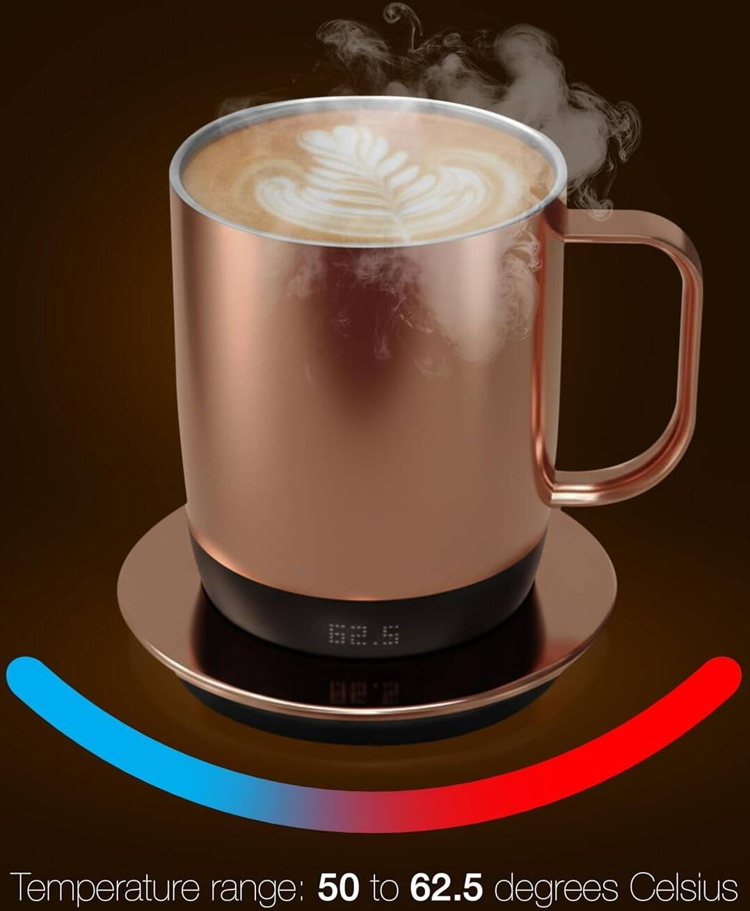 LePresso Aurelio 300ml Ceramic Mug with Temperature Control Base