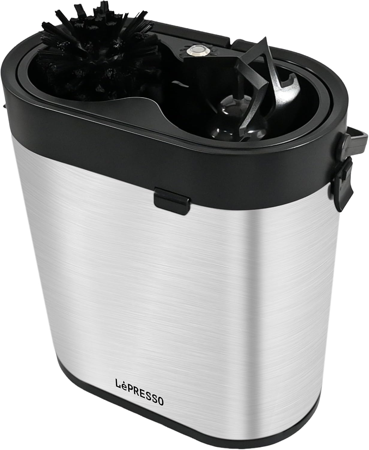 LePresso Sterilix Portafilter Cleaner Machine (51mm & 58mm) - Silver